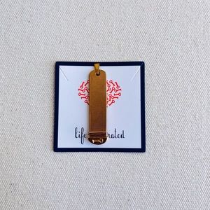 *Pendant Charm Holder* Retired KEEP COLLECTIVE Rose Gold Large